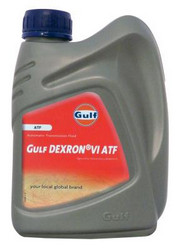 Трансмиссионные масла и жидкости ГУР: Gulf  Dexron VI ATF , Полусинтетическое | Артикул 8717154952971