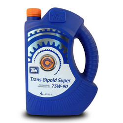 Трансмиссионные масла и жидкости ГУР: Тнк Трансмиссионное масло Trans Gipoid Super 75W90 4л МКПП, мосты, редукторы, Полусинтетическое | Артикул 40616142