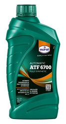 Трансмиссионные масла и жидкости ГУР: Eurol Жидкость для трансмиссий  ATF 6700, 1л АКПП, Синтетическое | Артикул E1136531L
