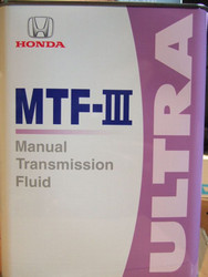 Трансмиссионные масла и жидкости ГУР: Honda  MTF-III Ultra , Синтетическое | Артикул 0826199964