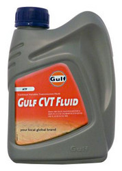 Трансмиссионные масла и жидкости ГУР: Gulf  CVT Fluid , Полусинтетическое | Артикул 8718279026363