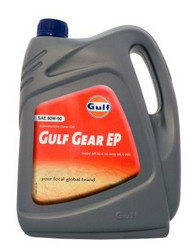 Трансмиссионные масла и жидкости ГУР: Gulf  Gear EP 80W-90 , Минеральное | Артикул 8717154952223