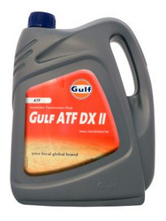 Трансмиссионные масла и жидкости ГУР: Gulf  ATF DX II , Полусинтетическое | Артикул 8717154952469