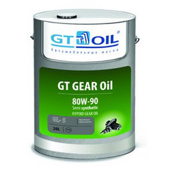 Трансмиссионные масла и жидкости ГУР: Gt oil Трансмиссионное масло GT GEAR Oil, 20л. МКПП, мосты, редукторы, Полусинтетическое | Артикул 8809059407103