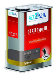 Трансмиссионные масла и жидкости ГУР: Gt oil Трансмиссионное масло   GT), 4л АКПП, Синтетическое | Артикул 8809059407615